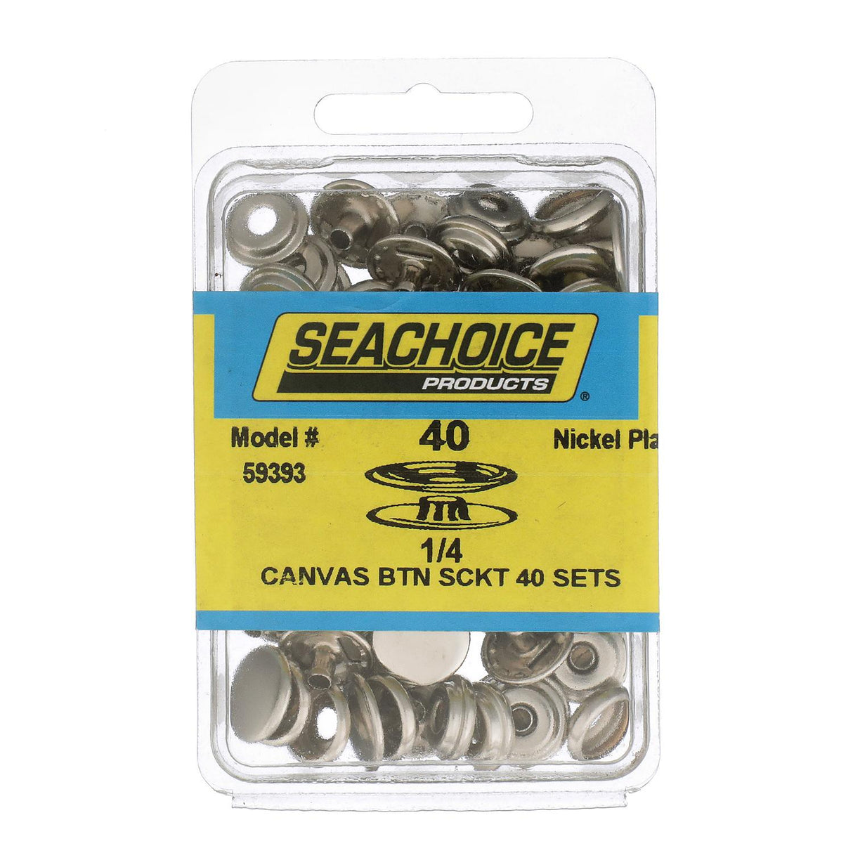 Seachoice Button Socket, Includes 1/4 In. Barrel, 40 Sets - RP-BP7247SC - official Seachoice product image 4