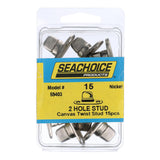 Seachoice Twist Studs w/ 2-Hole Screw Base, Pack of 15 - RP-BP7252SC - official Seachoice product image 2