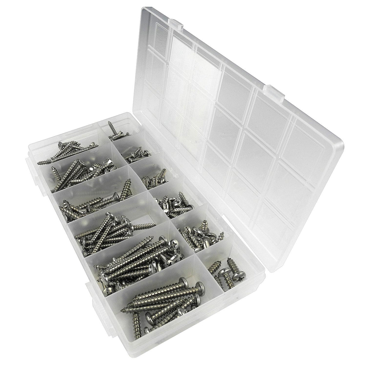 Seachoice Stainless Steel Tapping Screw Kit, 216 Piece - RP-KP5579SC - official Seachoice product image 5
