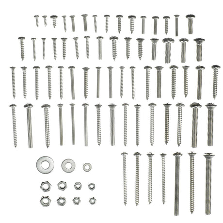 Seachoice Stainless Steel Tapping and Machine Screw Kit, 1,008 Piece - RP-KP9097SC - image 3