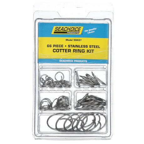 Seachoice Stainless Steel Cotter Ring Kit, 66 Piece, All Popular Sizes - RP-KP5573SC - official Seachoice product image 3