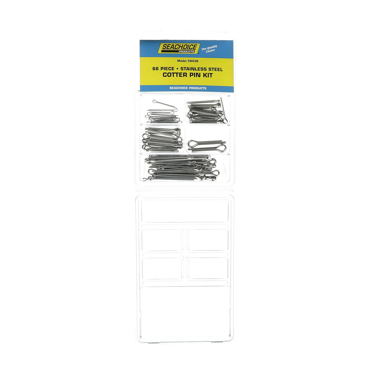 Seachoice Stainless Steel Cotter Pin Kit, 66 Piece - RP-KP5937SC - official Seachoice product image 3