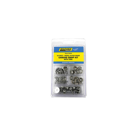 Seachoice 49-Piece Canvas Snap Kit with Tool, for Boat Covers and Canvas Covers - RP-KP7260SC - image 4