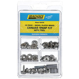 Seachoice 49-Piece Canvas Snap Kit with Tool, for Boat Covers and Canvas Covers - RP-KP7260SC - image 2