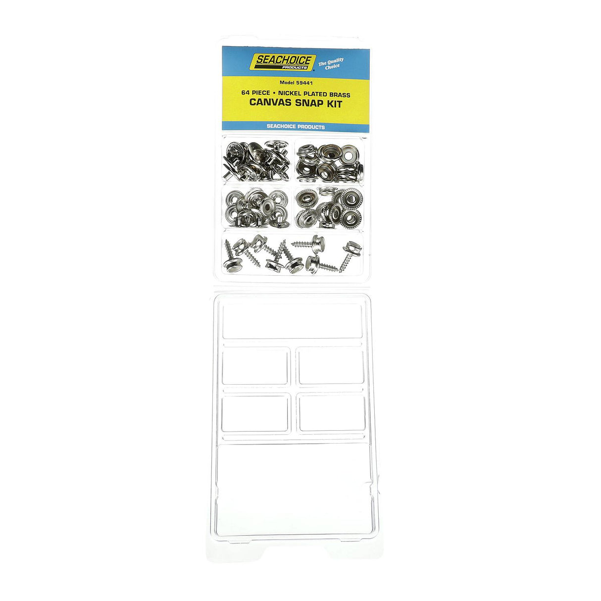 Seachoice 64-Piece Canvas Snap Kit With Tool, For Boat Covers and Canvas Covers - RP-KP7261SC - official Seachoice product image 3