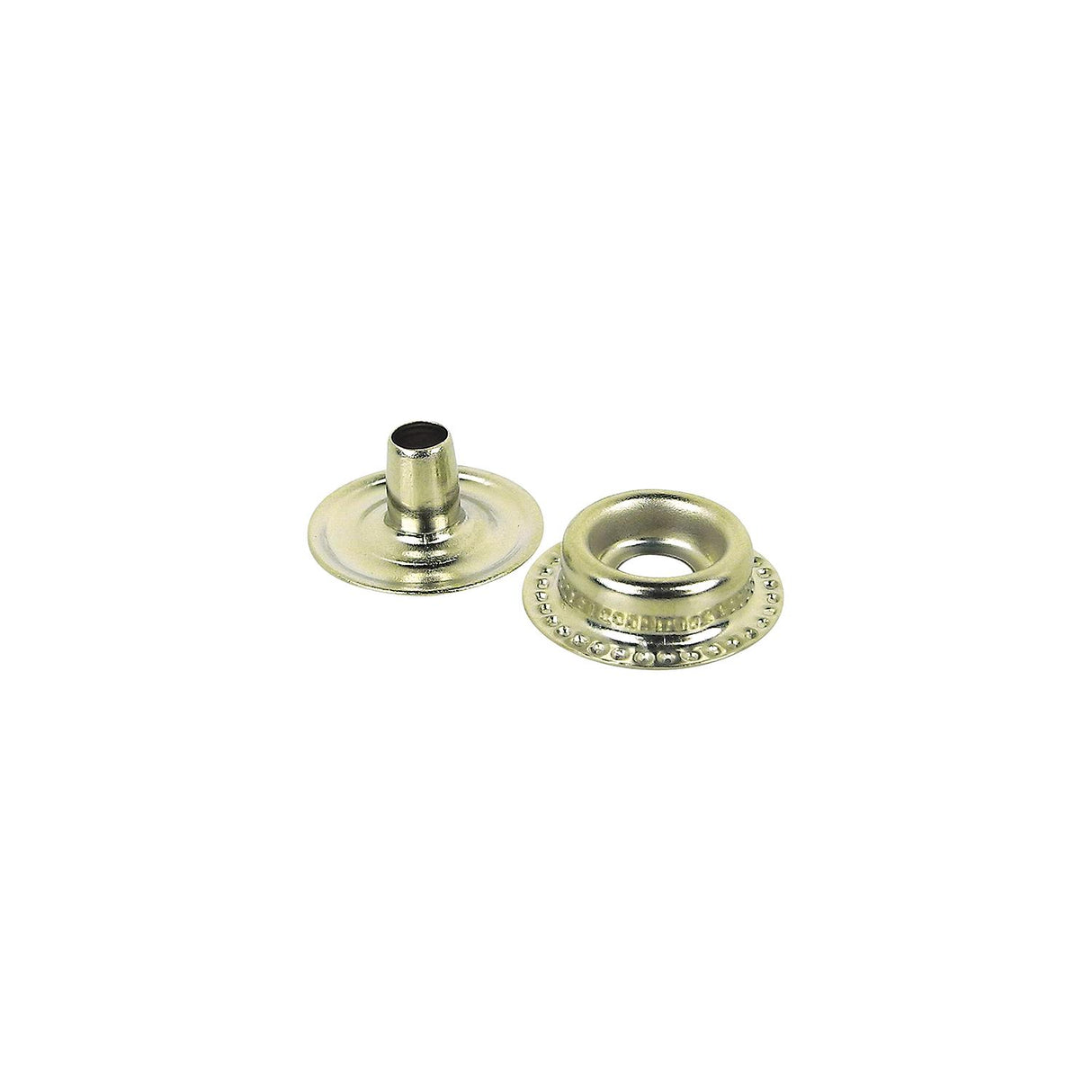 Seachoice Stainless Steel Button Stud With Barrel And Eyelet, 10 Sets - RP-MP7249SC