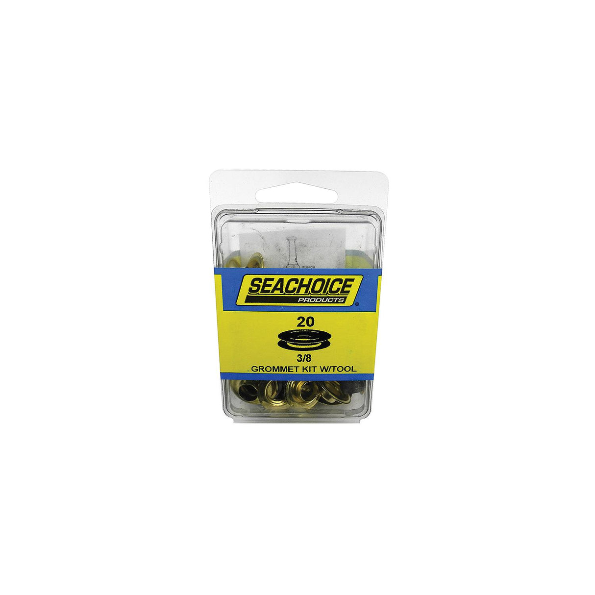 Seachoice 59998 Grommet Kit With Tool 20 Sets - 3/8" Grommets - RP-BP9703SC