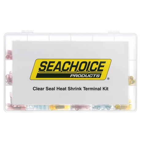 Seachoice Wire Terminal Heat Shrink Kit, 120 Piece, Clear - 60001 - official Seachoice product image 4