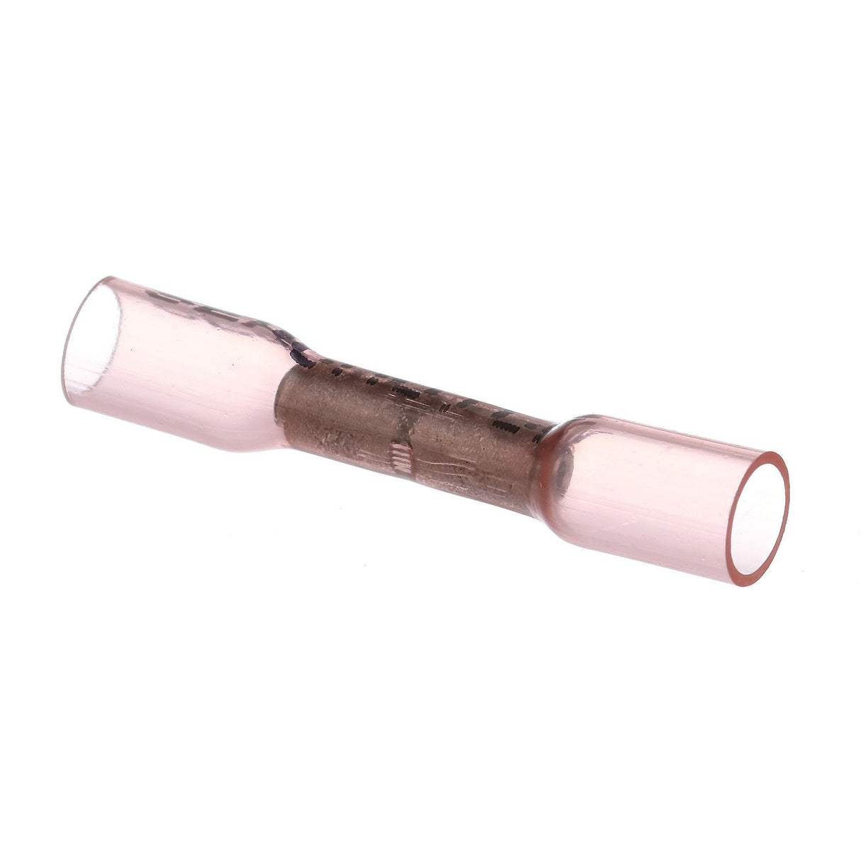 Seachoice Heat Shrink Butt Connector Wire, Solderless, Fits 22-18 Wire Range, Red, Pack of 25 - 60181