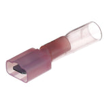 Seachoice Heat Shrink Insulated Disconnect, Marine Grade Heat-Shrinkable Male Disconnect Terminals, Red, Pack of 25, 22-18 Wire Range - 60281 - official Seachoice product image 3