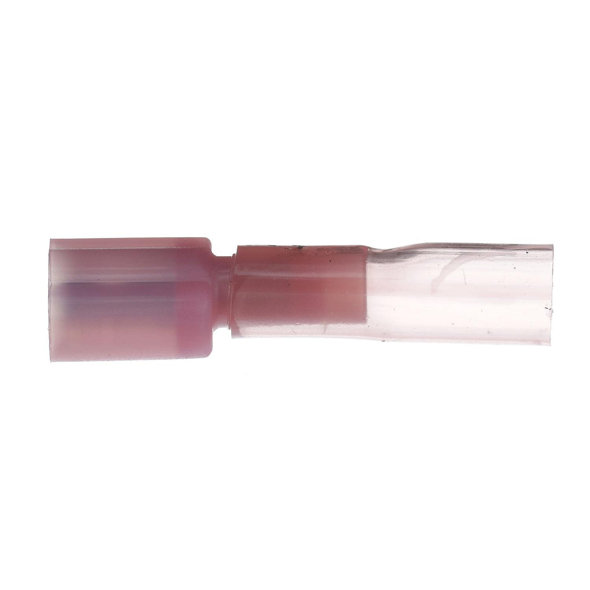 Seachoice Heat Shrink Insulated Disconnect, Marine Grade Heat-Shrinkable Male Disconnect Terminals, Red, Pack of 25, 22-18 Wire Range - 60281 - official Seachoice product image 4