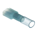Seachoice Heat Shrink Insulated Disconnect, Marine Grade Heat-Shrinkable Male Disconnect Terminals, Blue, Pack of 25, 16-14 Wire Range - 60301 - official Seachoice product image 2