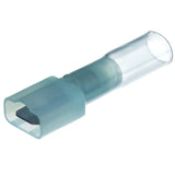 Seachoice Heat Shrink Insulated Disconnect, Marine Grade Heat-Shrinkable Male Disconnect Terminals, Blue, Pack of 25, 16-14 Wire Range - 60301 - official Seachoice product image 3