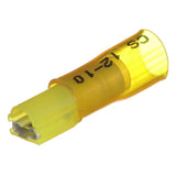 Seachoice Heat Shrink Insulated Disconnect, Marine Grade Heat-Shrinkable Female Disconnect Terminals, Yellow, Pack of 25, 12-10 Wire Range - 60311 - official Seachoice product image 4