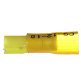 Seachoice Heat Shrink Insulated Disconnect, Marine Grade Heat-Shrinkable Female Disconnect Terminals, Yellow, Pack of 25, 12-10 Wire Range - 60311 - official Seachoice product image 3
