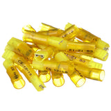 Seachoice Heat Shrink Insulated Disconnect, Marine Grade Heat-Shrinkable Female Disconnect Terminals, Yellow, Pack of 25, 12-10 Wire Range - 60311 - official Seachoice product image 5