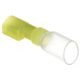 Seachoice Heat Shrink Insulated Disconnect, Marine Grade Heat-Shrinkable Male Disconnect Terminals, Yellow, Pack of 25, 12-10 Wire Range - 60321 - official Seachoice product image 2