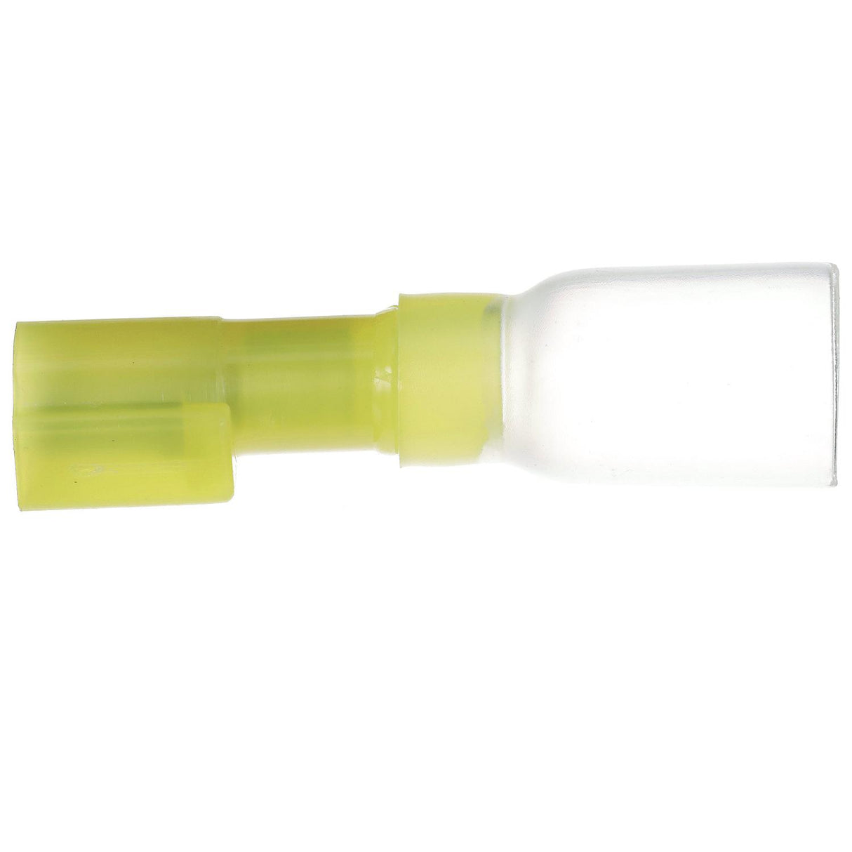 Seachoice Heat Shrink Insulated Disconnect, Marine Grade Heat-Shrinkable Male Disconnect Terminals, Yellow, Pack of 25, 12-10 Wire Range - 60321 - official Seachoice product image 5