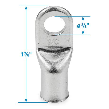 Seachoice Tinned Battery Lug, #1/0 25/Pack - 60531 - official Seachoice product image 4