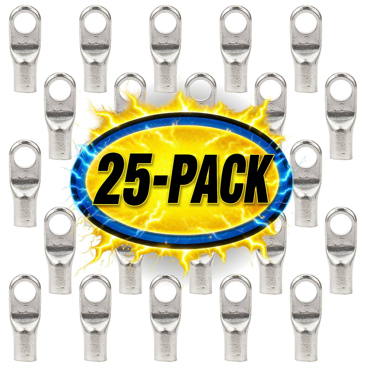 Seachoice Tinned Battery Lug, #2 25/Pack - 60551 - official Seachoice product image 7