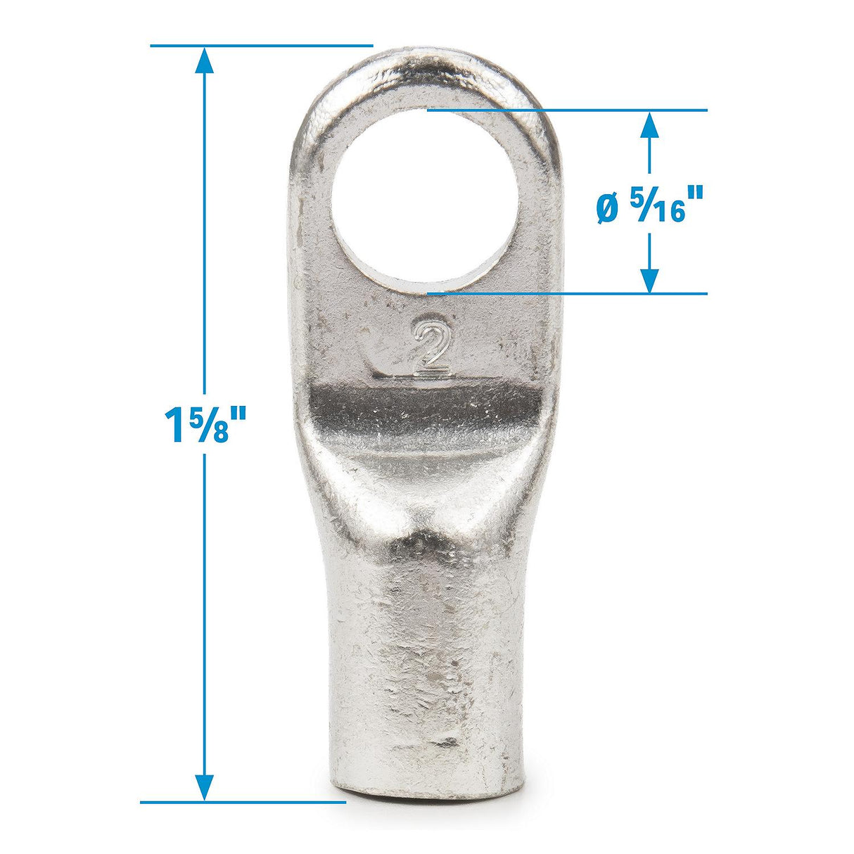 Seachoice Tinned Battery Lug, #2 25/Pack - 60561 - official Seachoice product image 8