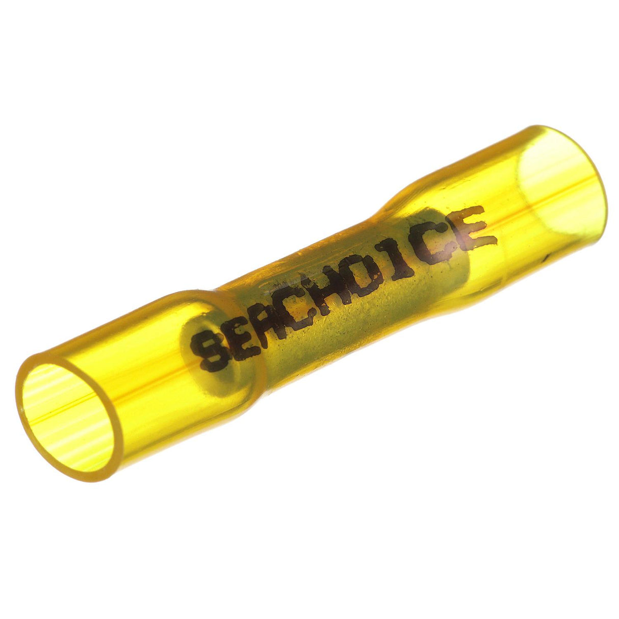 Seachoice Heat Shrink Butt Connector, Marine Grade Heat-Shrinkable Butt Splices, Yellow, Pack of 100, 12-10 Wire Range - 61171 - official Seachoice product image 5