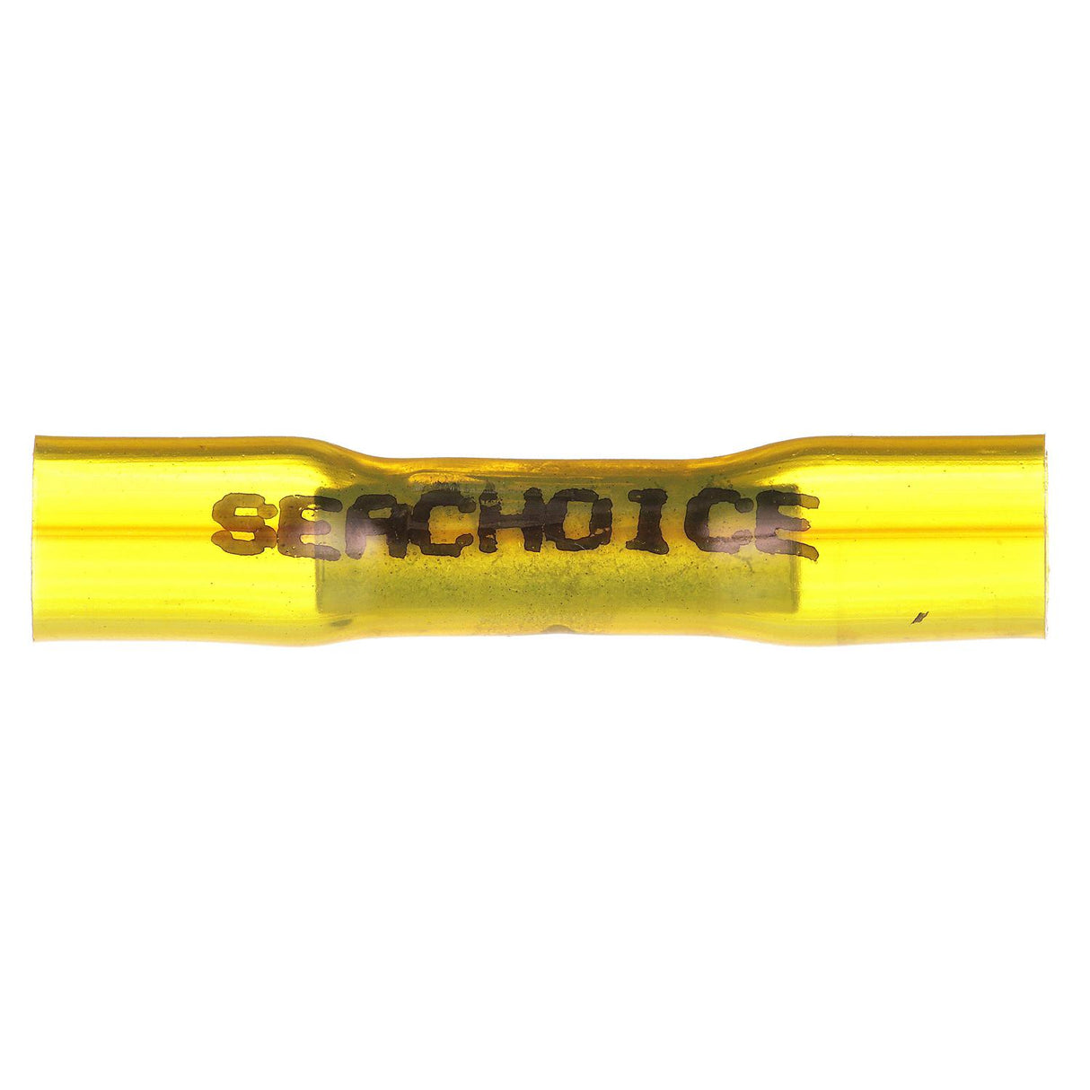 Seachoice Heat Shrink Butt Connector, Marine Grade Heat-Shrinkable Butt Splices, Yellow, Pack of 100, 12-10 Wire Range - 61171 - official Seachoice product image 3