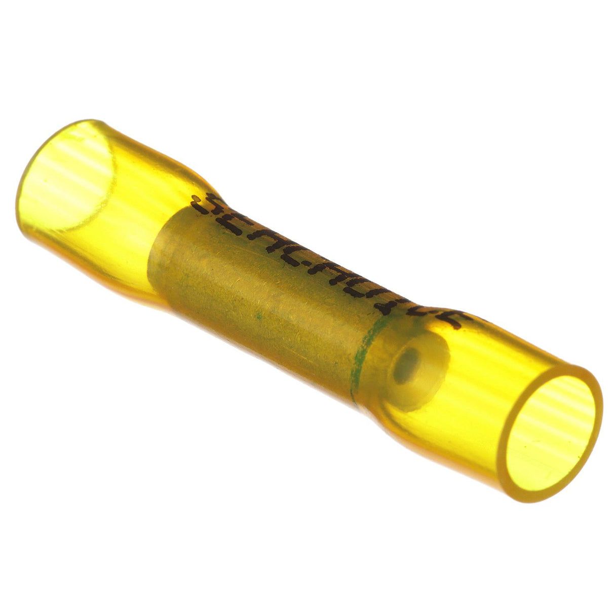 Seachoice Step Down 3-to-1 Heat Shrink Butt Connector, Marine Grade Heat-Shrinkable Butt Splices, Yellow, Pack of 10, 16-14 to 12-10 Wire Range - 61411 - official Seachoice product image 3