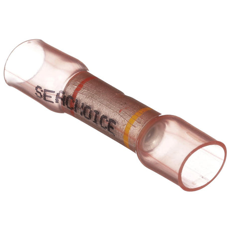 Seachoice Step Down 3-to-1 Heat Shrink Butt Connector, Marine Grade Heat-Shrinkable Butt Splices, Red, Pack of 10, 12-10 to 8 Wire Range - 61421 - official Seachoice product image 5