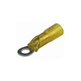 Seachoice Marine Grade Heat-Shrinkable Ring Terminal, Fits #10 Stud, 12-10 Wire Range, Yellow, Pack of 25 - 60041 - official Seachoice product image 6