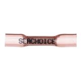 Seachoice 3-to-1 Heat Shrink Butt Connector, Marine Grade Heat-Shrinkable Butt Splices, Red, Pack of 500, 22-18 Wire Range - 50-62771 - official Seachoice product image 4