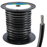 Seachoice 63007 Tinned Copper Marine Wire, 2 AWG, Black, 50' - 2TC-BLACK-BATTERY-50 - official Seachoice product image 4