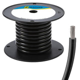 Seachoice 63026 Tinned Copper Marine Wire, 4 AWG, Black, 25' - 4TC-BLACK-BATTERY-25 - official Seachoice product image 3