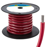 Seachoice 63036 Tinned Copper Marine Wire, 4 AWG, Red, 25' - 4TC-RED-BATTERY-25 - official Seachoice product image 6