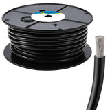 Seachoice 63043 Tinned Copper Marine Wire, 6 AWG, Black, 100' - 6TC-BLACK-BATTERY-100 - official Seachoice product image 3