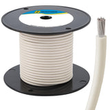 Seachoice 63089 Tinned Copper Marine Wire, 12 AWG, White, 100' - 12TC-WHITE-100 - official Seachoice product image 3