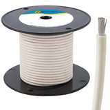 Seachoice 63109 Tinned Copper Marine Wire, 14 AWG, White, 100' - 14TC-WHITE-100 - official Seachoice product image 3