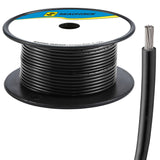 Seachoice 63141 Tinned Copper Marine Wire, 18 AWG, Black, 100' - 18TC-BLACK-100 - official Seachoice product image 3