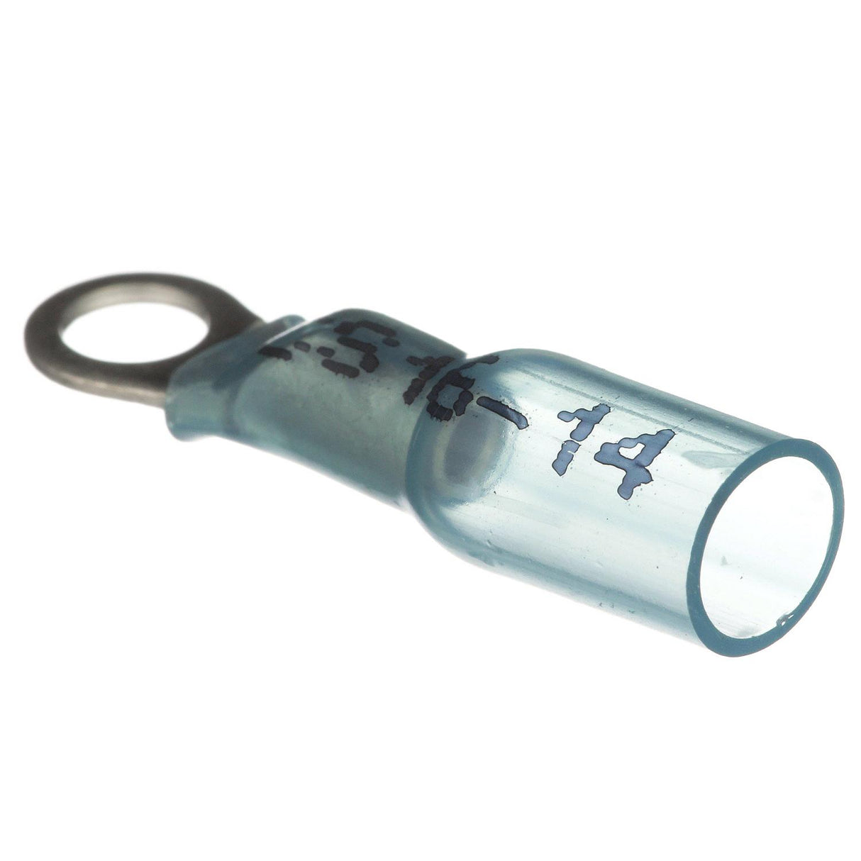 Seachoice Heat Shrink Ring Terminal, Marine Grade Heat-Shrinkable Ring Terminals, Blue, Pack of 100, Fits #10 Stud, 16-14 Wire Range - 50-63811 - official Seachoice product image 4
