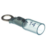 Seachoice Heat Shrink Ring Terminal, Marine Grade Heat-Shrinkable Ring Terminals, Blue, Pack of 100, Fits #10 Stud, 16-14 Wire Range - 50-63811 - official Seachoice product image 4