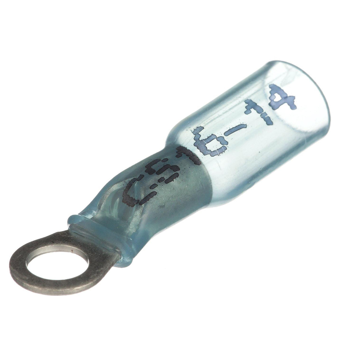 Seachoice Heat Shrink Ring Terminal, Marine Grade Heat-Shrinkable Ring Terminals, Blue, Pack of 100, Fits #10 Stud, 16-14 Wire Range - 50-63811 - official Seachoice product image 3