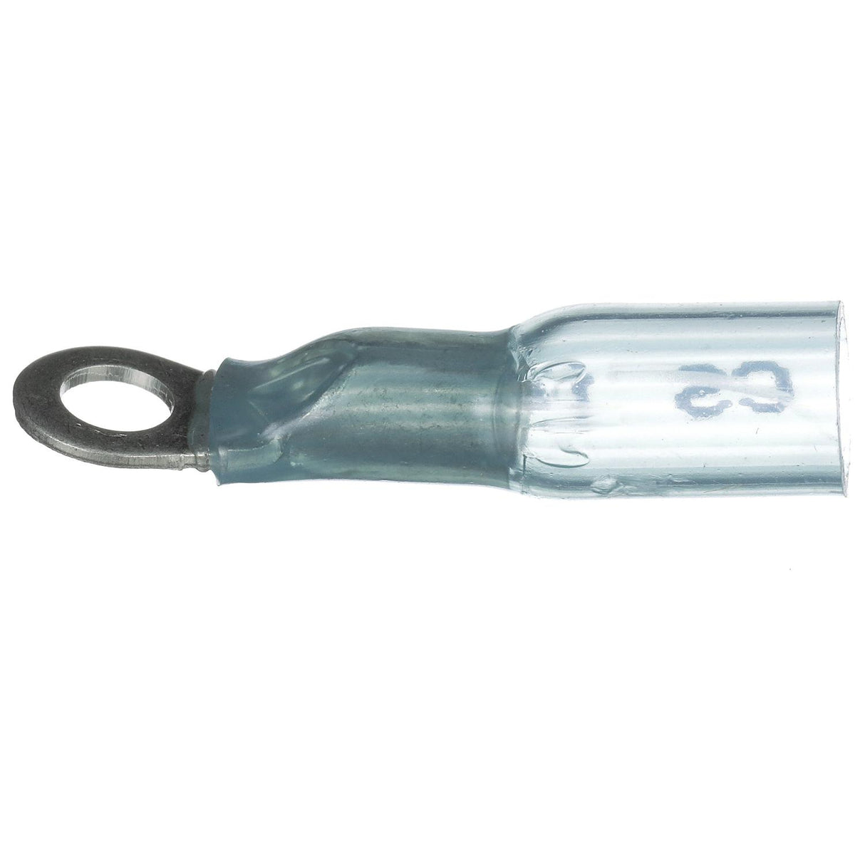 Seachoice 63821 Heat Shrink Ring Terminal, Marine Grade Heat-Shrinkable Ring Terminals, Blue, Pack of 100, Fits #8 Stud, 16-14 Wire Range - 50-63821 - official Seachoice product image 4