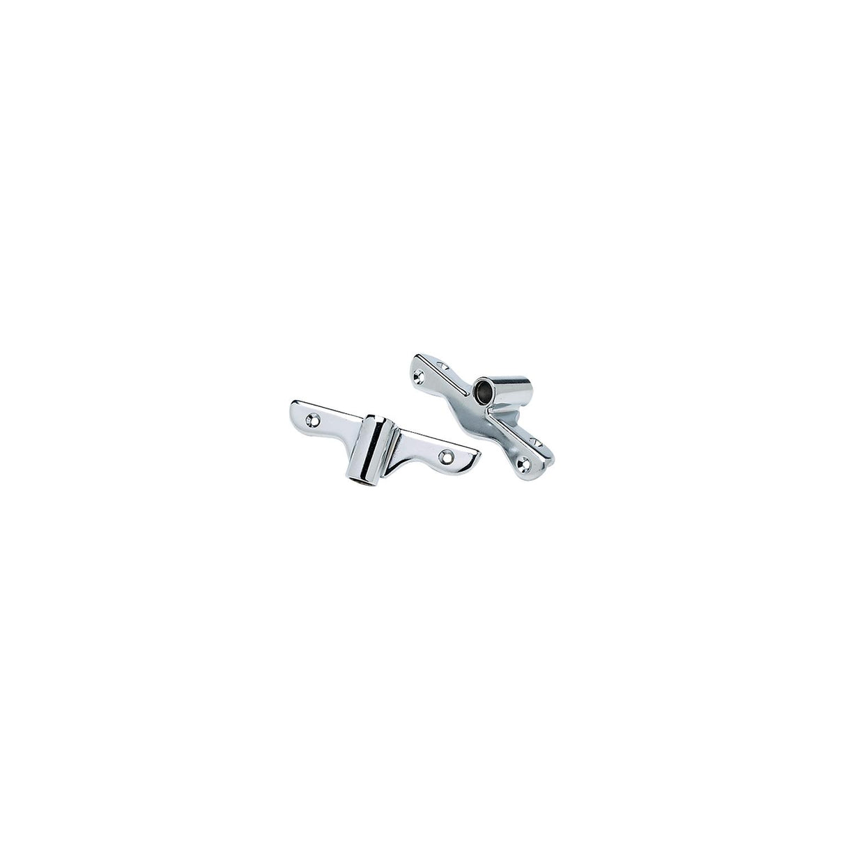 Seachoice 70421 Chrome Plated Zamak Oarlock Socket Set (Sold as Pair) - 70421
