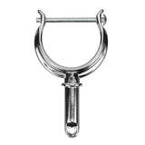 Seachoice Top-Mount Rowlock Horns Set, Chrome-Plated Zinc, Includes 2 Rowlocks w/ Locking Pins - 50-70501 - official Seachoice product image 4