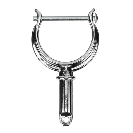 Seachoice Top-Mount Rowlock Horns Set, Chrome-Plated Zinc, Includes 2 Rowlocks w/ Locking Pins - 50-70501 - official Seachoice product image 4