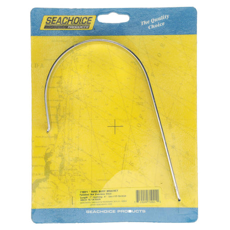 Seachoice Ring Buoy Bracket, Polished 304 Stainless Steel, 4 in. Opening - 50-71021 - official Seachoice product image 3