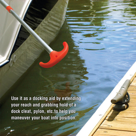 Seachoice Emergency Multi-Purpose Telescoping Boat Hook and Paddle, Orange, 26-72 In. - 71080 - official Seachoice product image 3