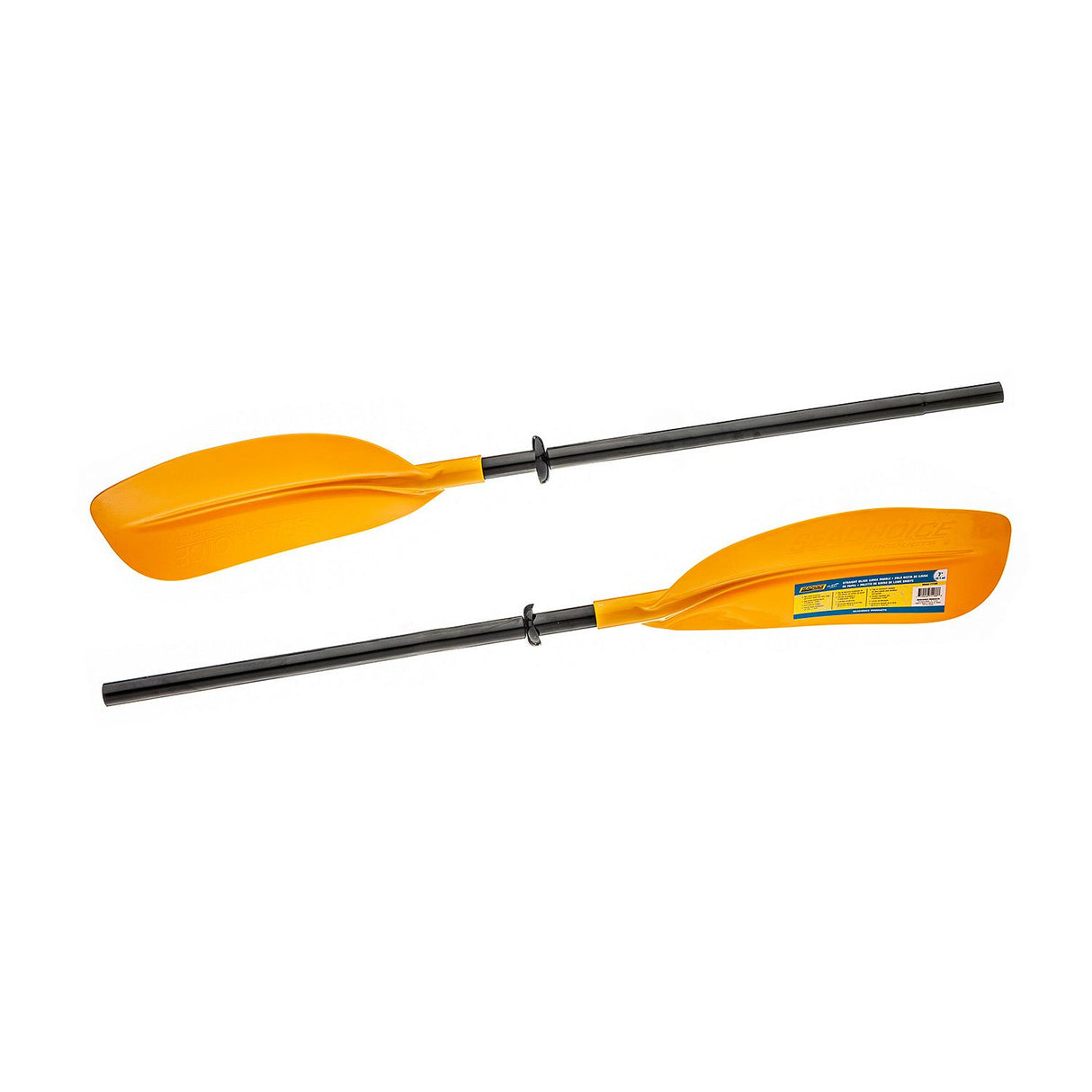 Seachoice 7 Ft. Straight-Blade Kayak Paddle, 2-Piece 1-1/8 in. Dia. Anodized Aluminum Shaft, 19-3/8 in. X 7-3/4 in. Blades - 71138 - official Seachoice product image 8