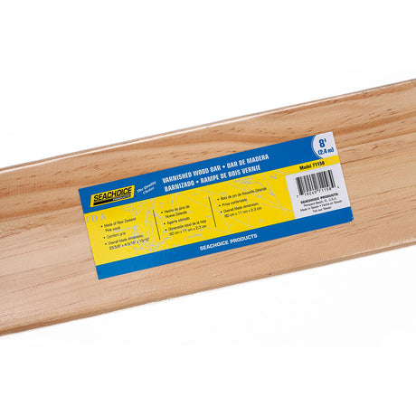 Seachoice 71158 8 Ft. Wood Oar, New Zealand Pine Construction, 21-1/4 in. X 4-5/16 in. Blade, Comfort Grip, Clear Finish - 71158 - official Seachoice product image 5