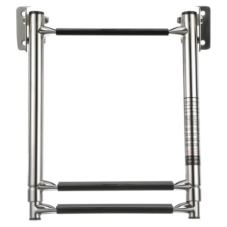 Seachoice Telescoping Transom Mount Ladder, Stainless Steel, 3 Steps, 300 Lb. Capacity - 71221 - official Seachoice product image 4